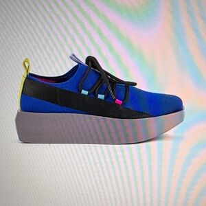 United Nude Blue and Black Sneakers